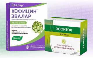 Хофитол или Хофицин