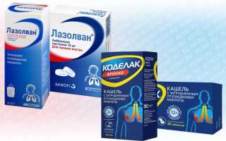 Лазолван или Коделак Бронхо?