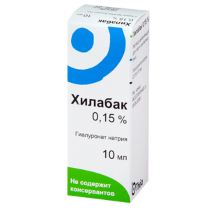 Глазные капли Хилабак