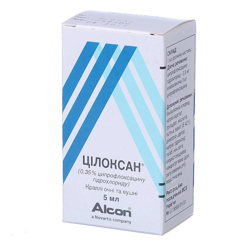 Глазные капли Цилоксан