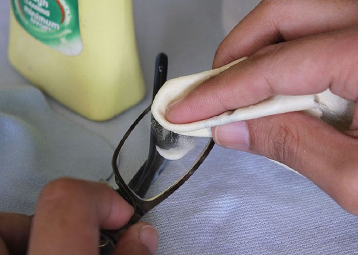 Полировка очков в домашних условиях