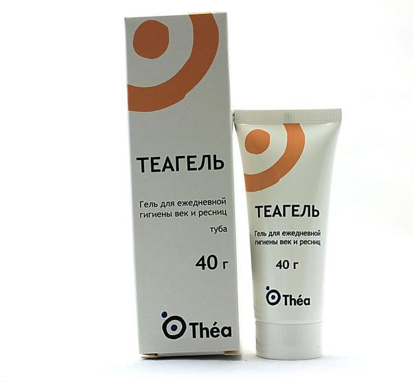 Теагель для кожи вокруг глаз