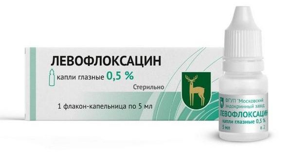 Глазные капли Левофлоксацин