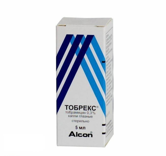 Глазные капли Тобрекс