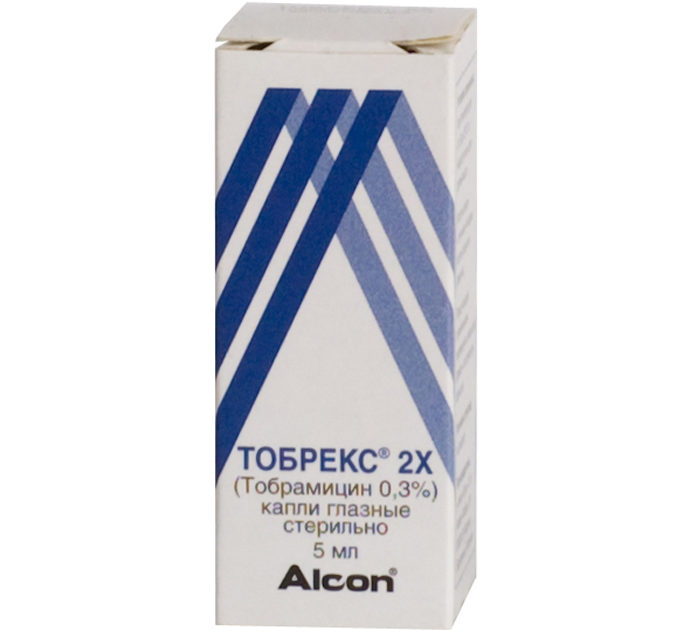 Глазные капли Тобрекс 2Х