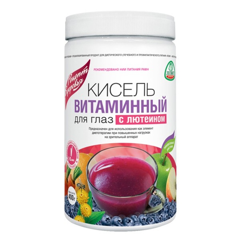 Витаминный кисель для глаз Леовит