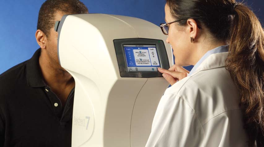 Бесконтактная тонометрия