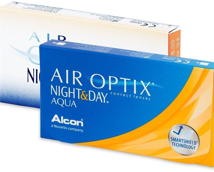 Особенности контактных линз Air Optix Night Day Aqua