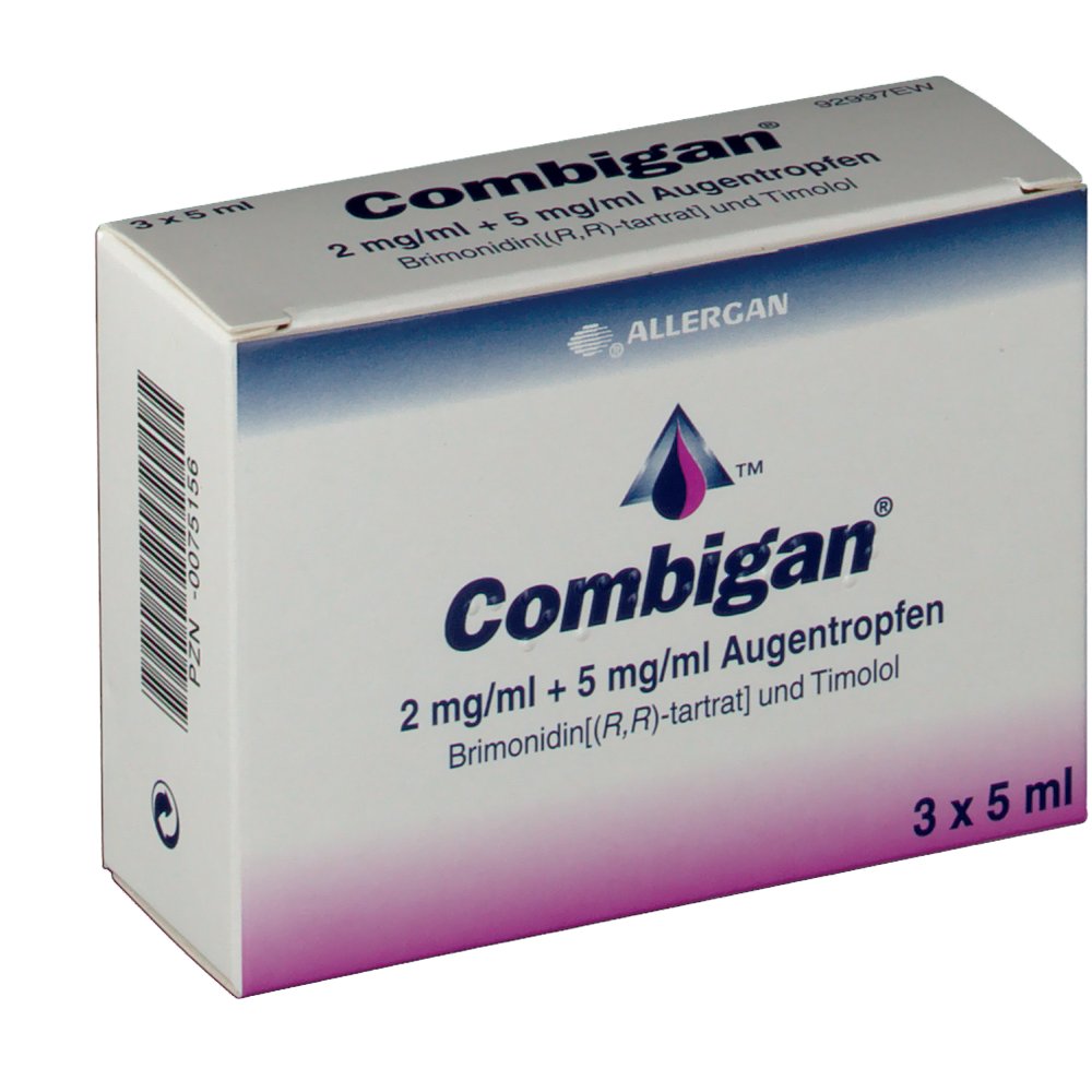 Глазные капли Комбиган