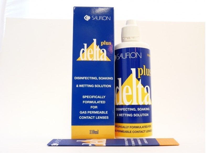 Delta Plus — очиститель для жестких контактных линз