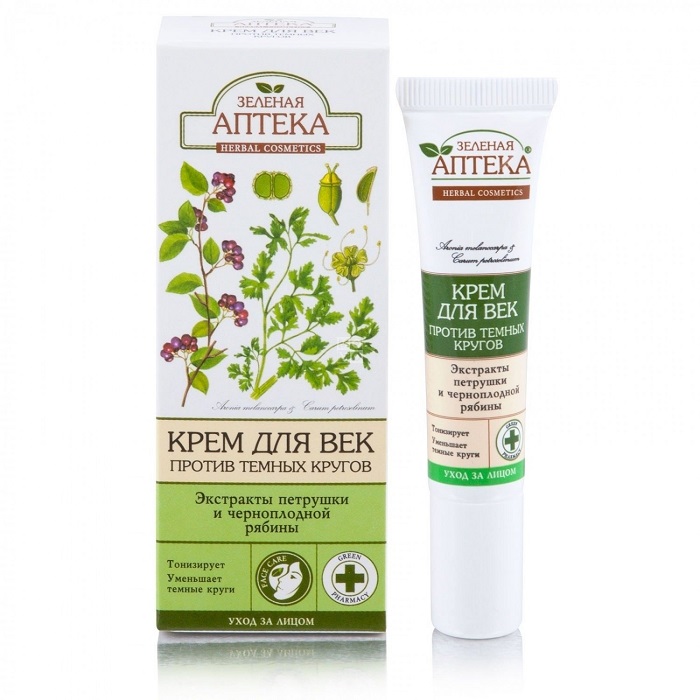 Крем для век «Зеленая аптека»