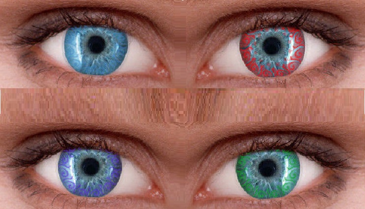 Карнавальные контактные линзы