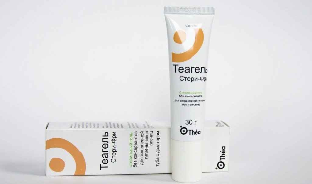 Теагель для кожи вокруг глаз