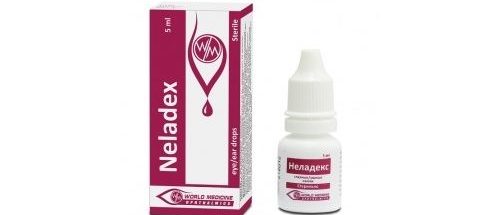 Глазные капли Неладекс