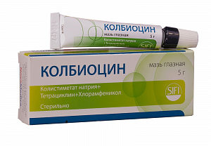 Глазная мазь Колбиоцин