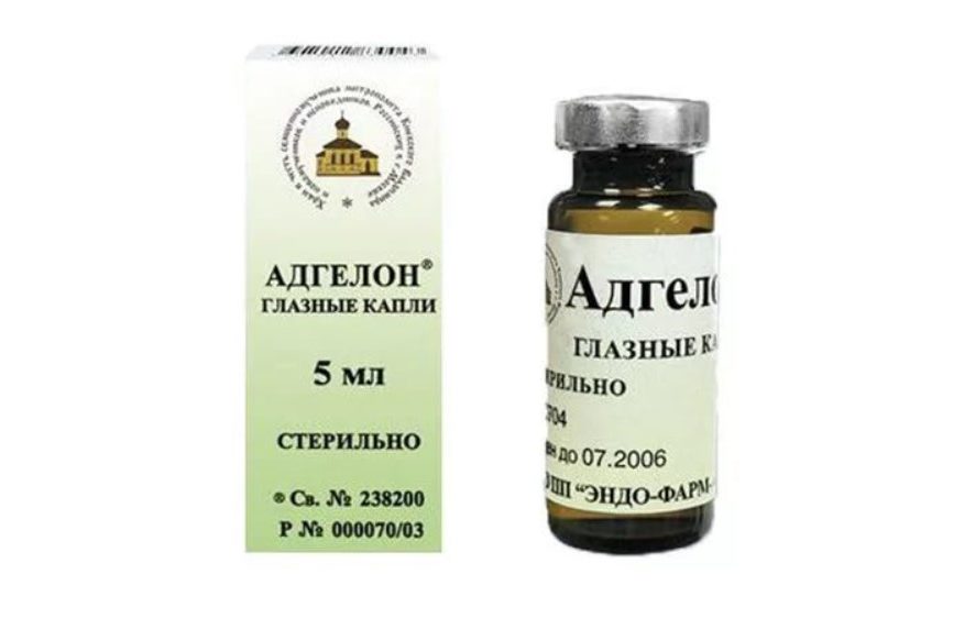 Глазные капли Адгелон