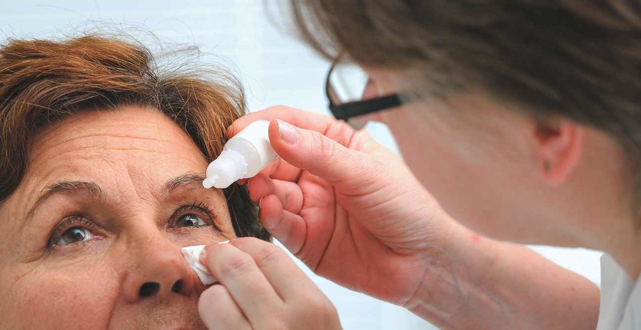 Язва роговицы глаза