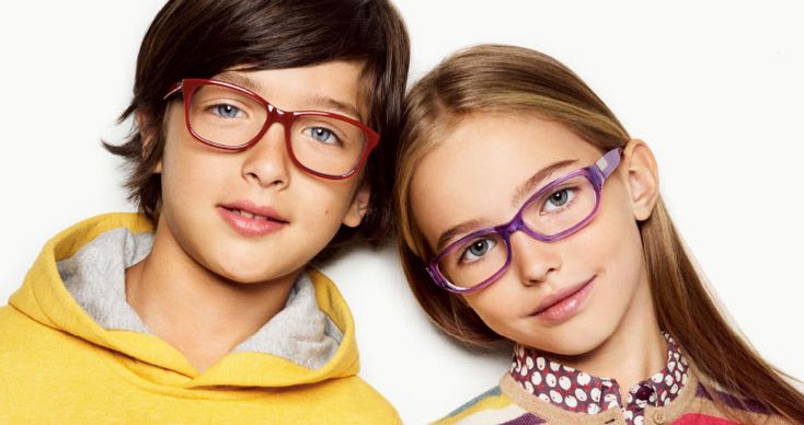 Модные оправы для очков для девочек и мальчиков