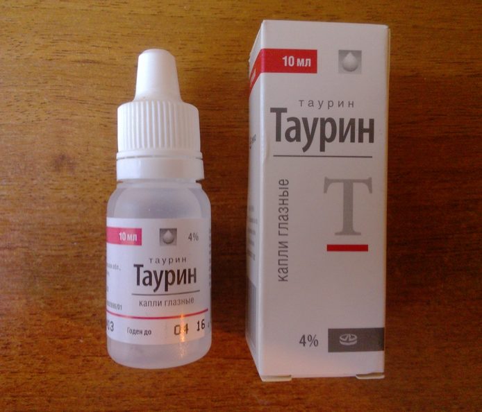 Глазные капли Таурин