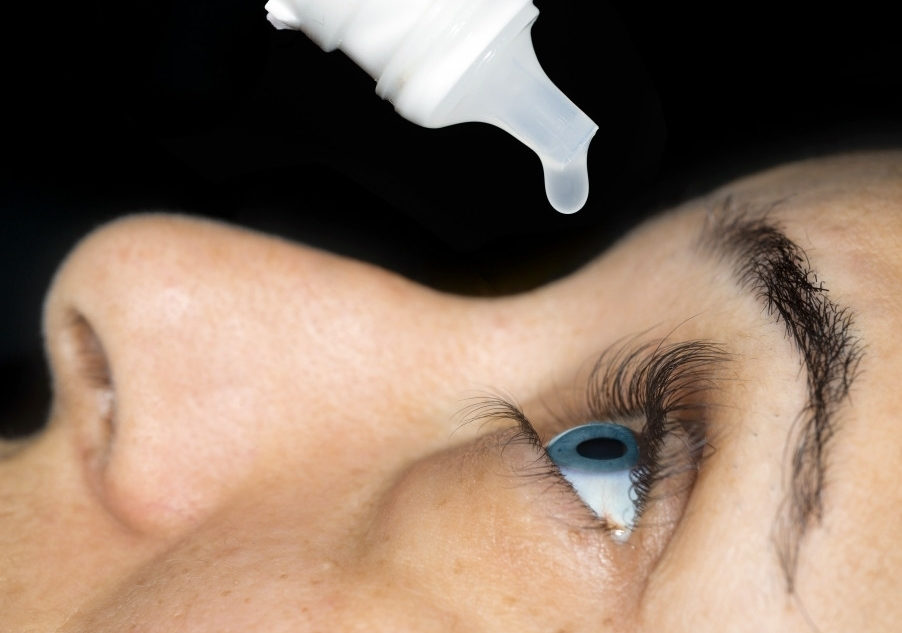 Капли для глаз, расслабляющие глазные мышцы