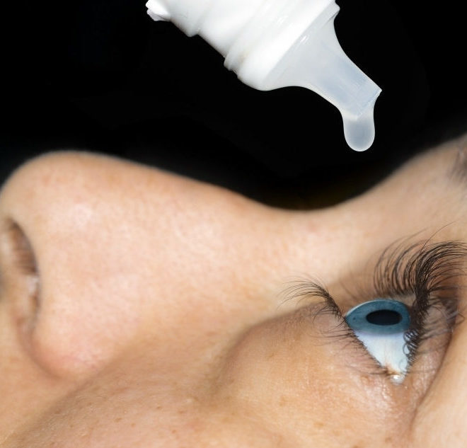 Капли для глаз, расслабляющие глазные мышцы