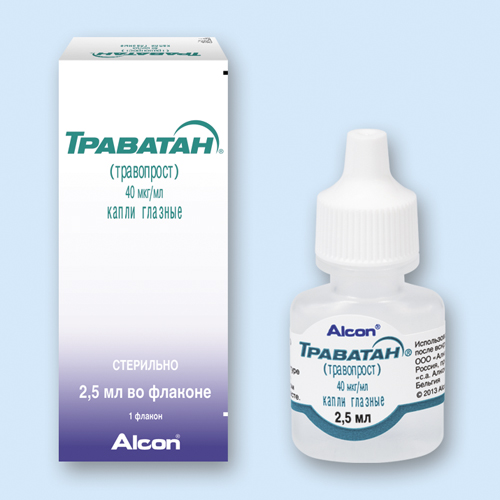 Глазные капли Траватан