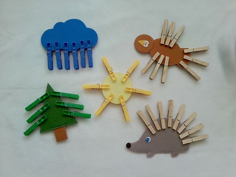 игра прищепки для зрения у детей