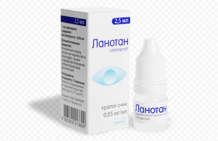 Глазные капли Ланотан
