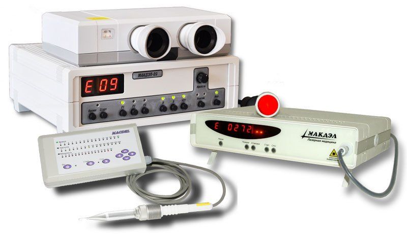 Макдэл 08 и 09 - аппарат для лазерной стимуляции глаз