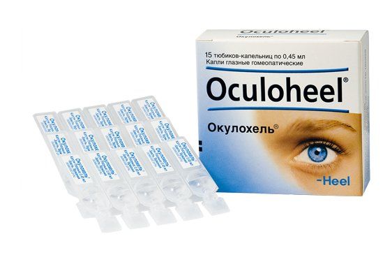 Глазные капли Окулохель