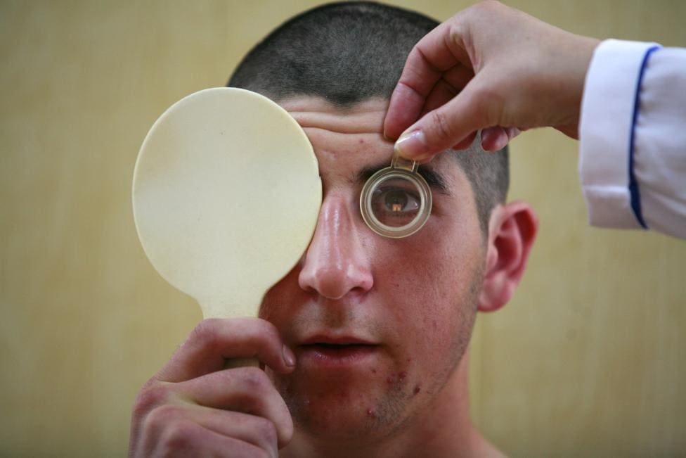 Зрение и армия в 2021