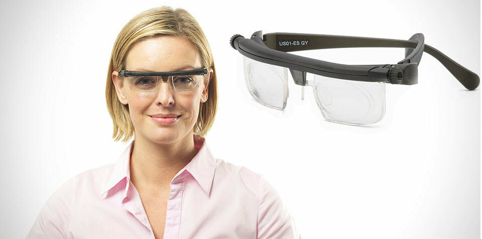 Универсальные очки с изменяемыми диоптриями