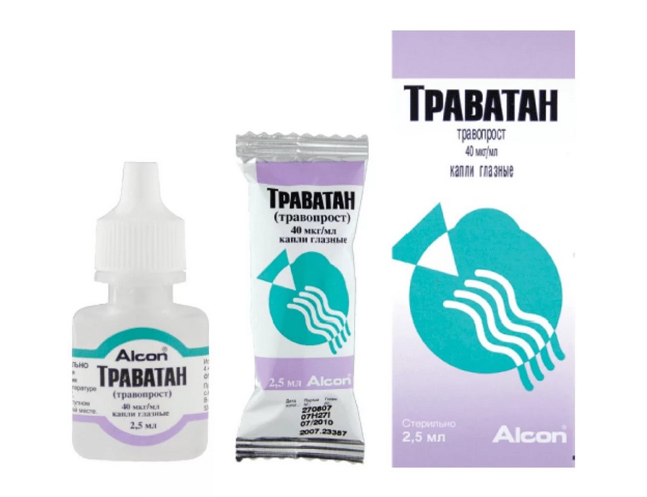 Глазные капли Траватан
