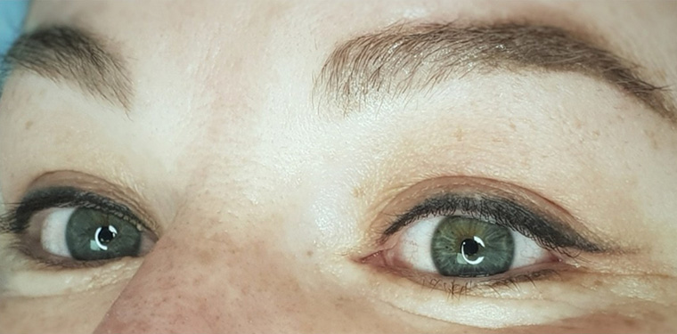 Правила ухода после татуажа век