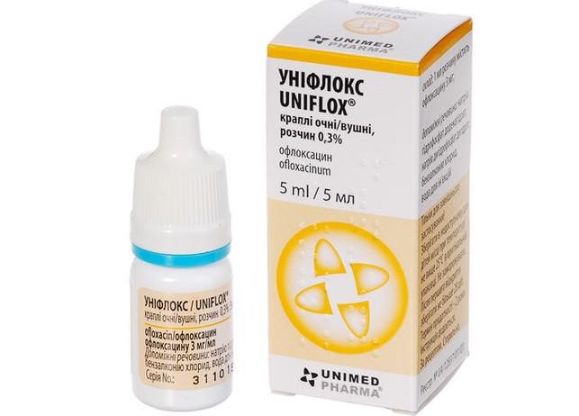 Глазные капли Унифлокс